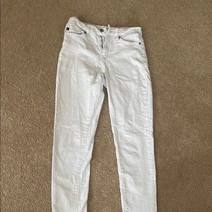Women's White Skinny Jeans